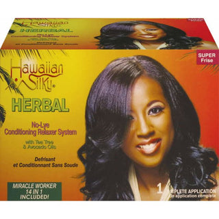 Hawaiian Silky - Herbal No-Lye Conditioning Relaxer System SUPER