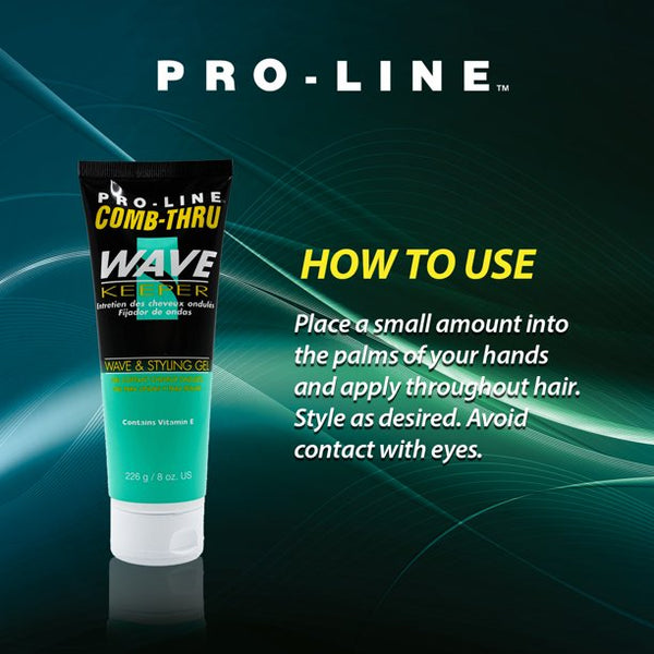 PRO-LINE - Comb-Thru Wave Keeper Wave & Styling Gel