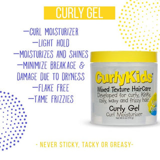 Curly Kids - Mixed Texture Hair Care Curly Gel Curl Moisturizer