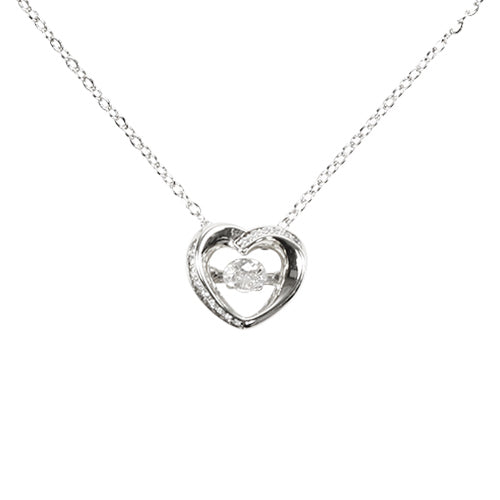 GNS - Dancing Necklace Silver (CZN202S)
