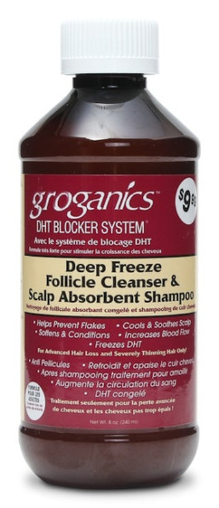 Groganics - Deep Freeze Follicle Cleanser & Scalp Absorbent Shampoo