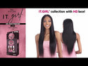 MAYDE - IT. Girl 100% Virgin Human Hair HD Lace Front Wig CARA 30