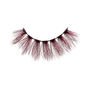 KISS - IEK COLOR COUTURE MIXED FAUX MINK - 05 MIXED CRIMSON