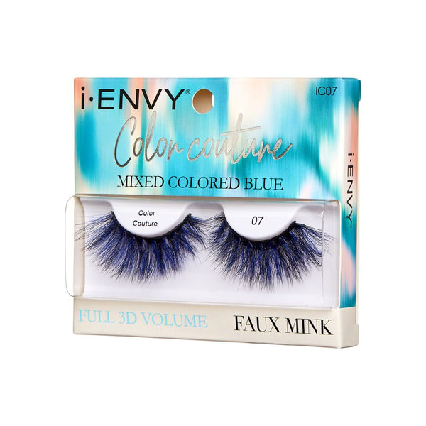 KISS - IEK COLOR COUTURE MIXED FAUX MINK - 07 MIXED BLUE