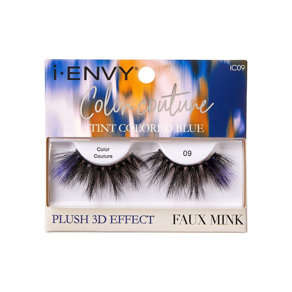 KISS - IEK COLOR COUTURE TINT FAUX MINK - 09 TINTED BLUE