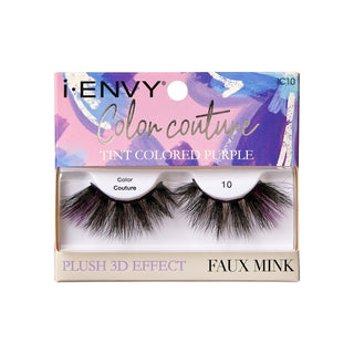 KISS - IEK COLOR COUTURE TINT FAUX MINK - 10 TINTED PURPLE