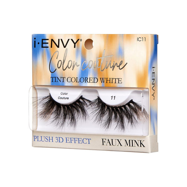 KISS - IEK COLOR COUTURE TINT FAUX MINK - 11 TINTED WHITE