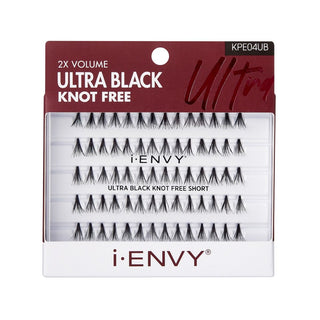 KISS - IEK ULTRA BLACK KNOT FREE SHORT 70 PC (KPE04UB)