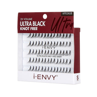 KISS - IEK ULTRA BLACK KNOT FREE SHORT 70 PC (KPE04UB)