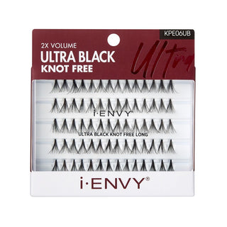 KISS - IEK ULTRA BLACK KNOT FREE LONG 70 PC (KPE06UB)