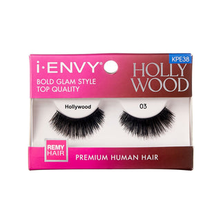 KISS - I-ENVY HOLLYWOOD 03 (PREMIUM HUMAN HAIR) (KPE38)