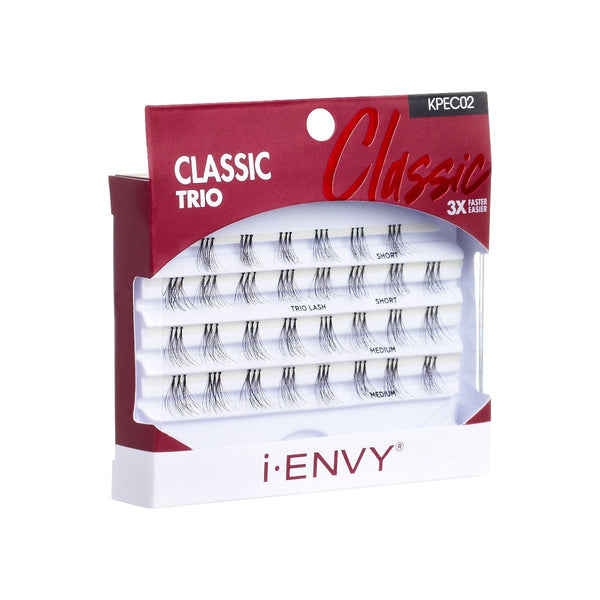 KISS - IEK TRIO MEDIUM INDIVIDUAL EYELASHES (KPEC02)