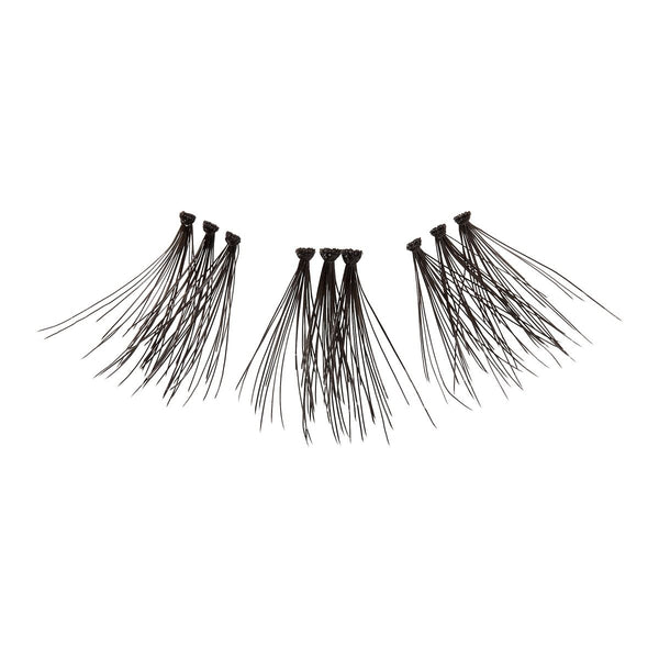 KISS - IEK 3D TRIO ULTRA BLACK INDIVIDUAL EYELASHES - MEDIUM