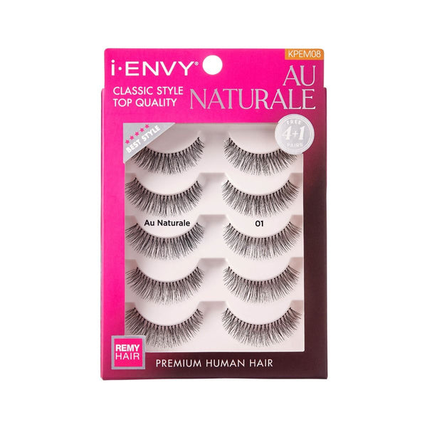 KISS - IEK MULTI PACK EYELASH AUNATURALE 01 (KPEM08)