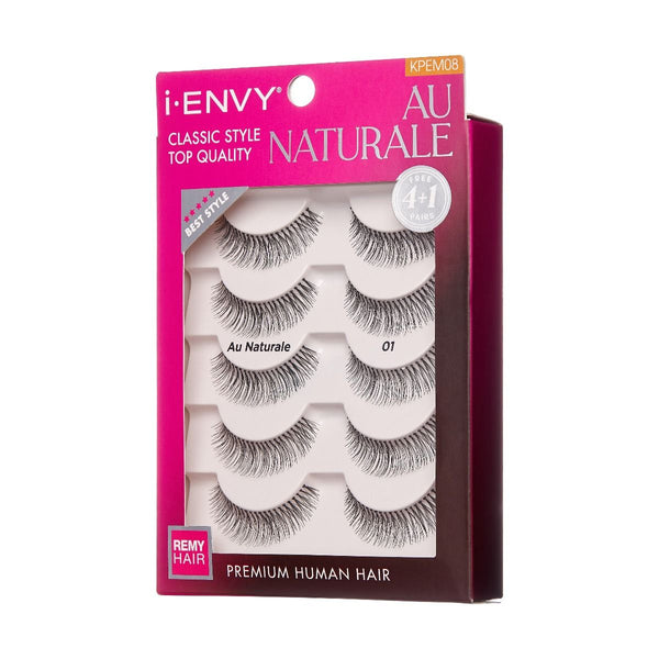 KISS - IEK MULTI PACK EYELASH AUNATURALE 01 (KPEM08)