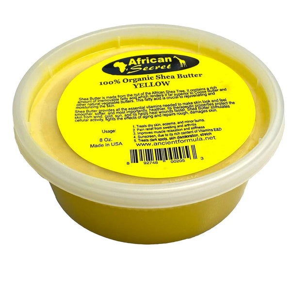 AFRICAN SECRET - 100% Organic Shea Butter Yellow