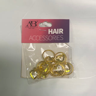 ANA BEAUTY - Braid Accessory Gold Heart (ABD0534GS)