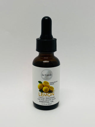 Le Cercle - 100% Pure Organic Plant Essential Lemon Oil