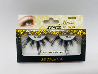 MISS 3D PREMIUM 25MM LASH (FML08)