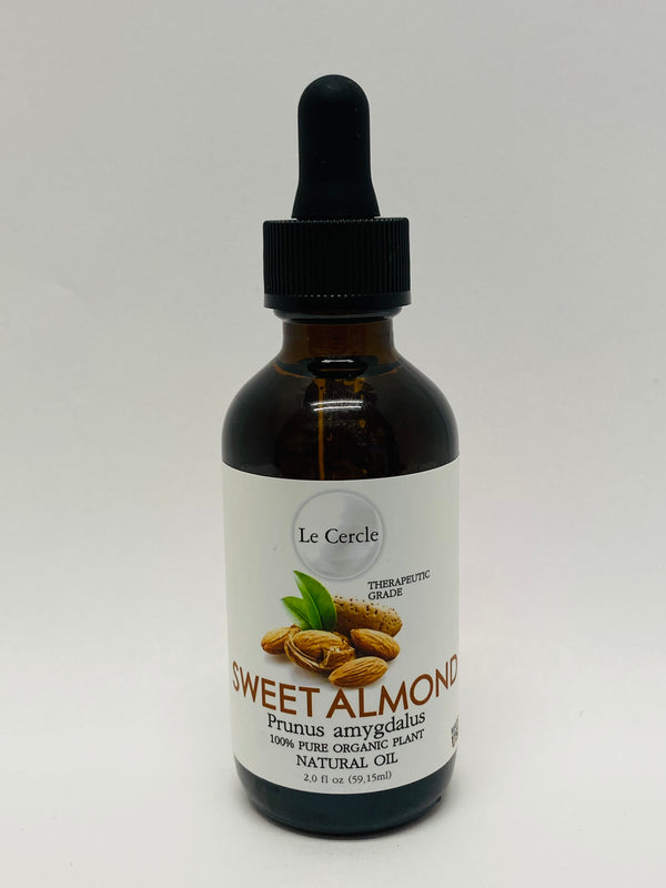 Le Cercle - 100% Pure Organic Plant Natural Sweet Almond Oil