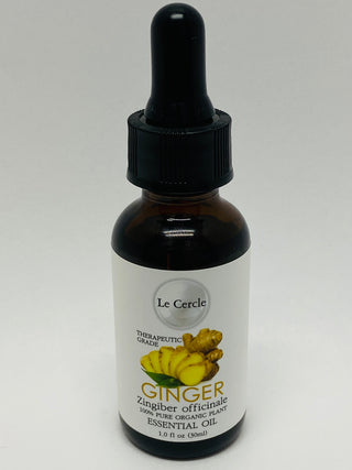 Le Cercle - 100% Pure Organic Plant Essential Ginger Oil