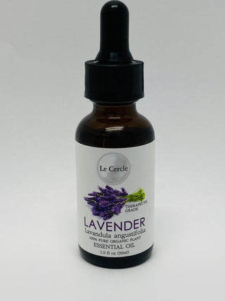 Le Cercle - 100% Pure Organic Oil Essential Lavender Oil