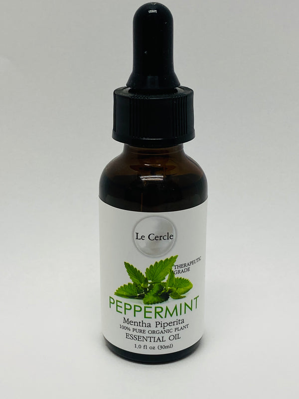 Le Cercle - 100% Pure Organic Oil Essential Peppermint Oil