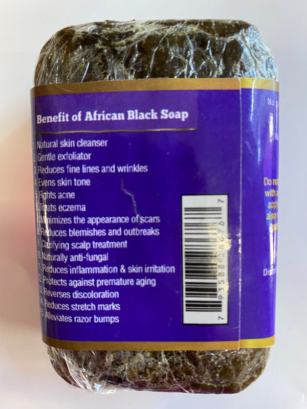 It's Pure Natural - Premium Quality 100% Natural African Black Soap Lavender
