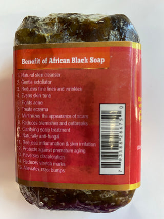 It's Pure Natural - Premium Quality 100% Natural African Black Soap Mango