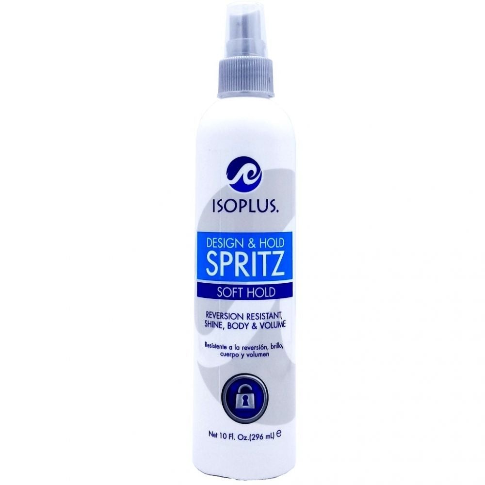ISOPLUS Design & Hold Spritz Soft Hold Zoe Beauty Supply MI