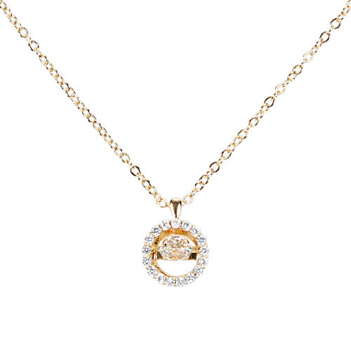 GNS - Dancing Necklace Gold (CZN203G)
