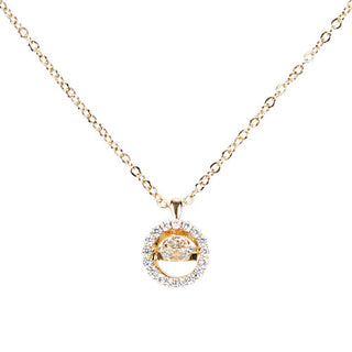 GNS - Dancing Necklace Gold (CZN203G)