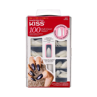 KISS - 100 NAILS LONG STILETTO
