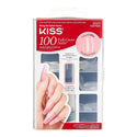 KISS - KS 100 NAILS SCULPTED CLEAR