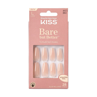 KISS - BARE-BUT-BETTER NAILS - NUDE DRAMA