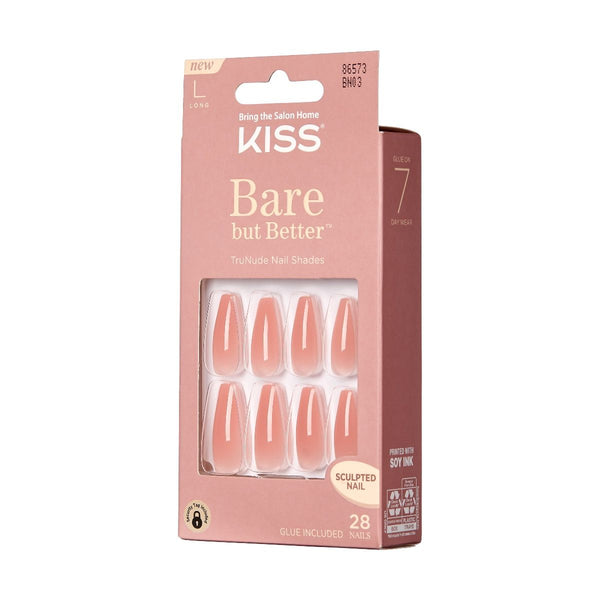 KISS - BARE-BUT-BETTER NAILS - NUDE GLOW