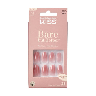 KISS - BARE-BUT-BETTER NAILS S - NUDE NUDE