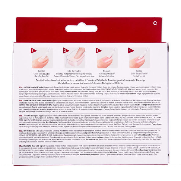 KISS - SALON DIP STARTER KIT COLOR SYSTEM