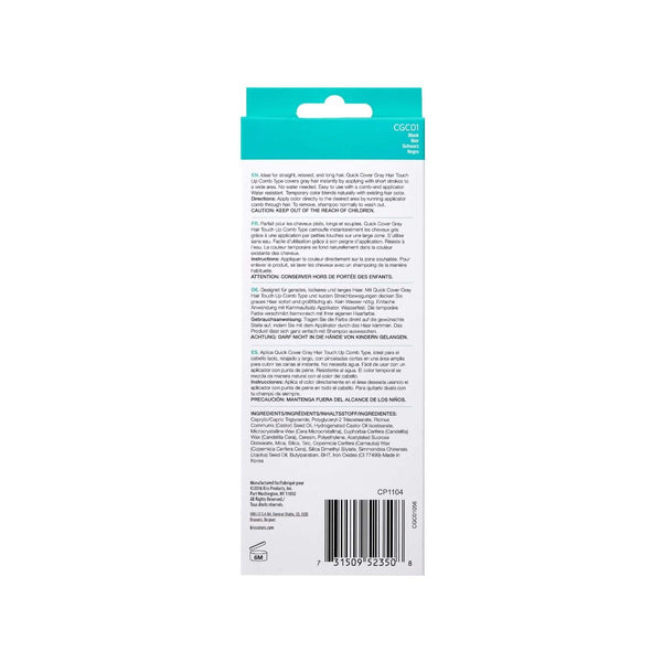 KISS - Quick Cover Root Touch-Up BLACK