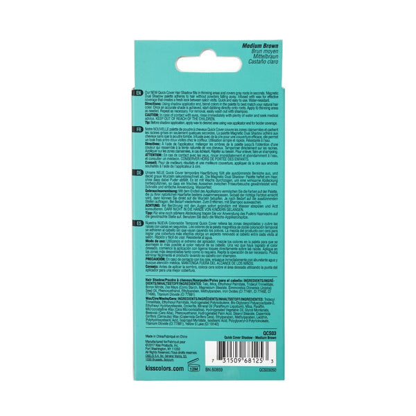 KISS - QUICK COVER SHADOW MEDIUM BROWN