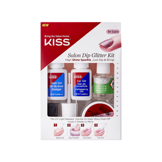 KISS - SALON DIP GLITTER KIT