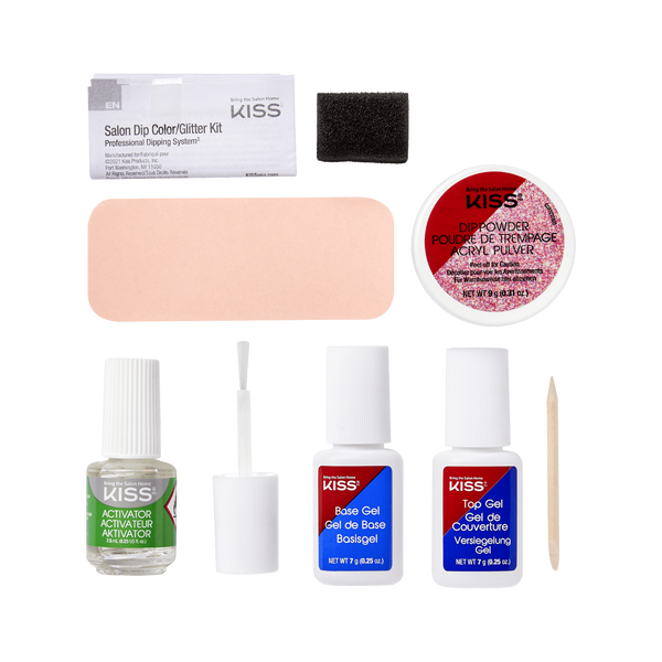 KISS - SALON DIP GLITTER KIT