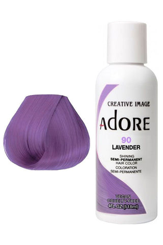 Buy 90-lavender Adore - Semi-Permanent Hair Dye