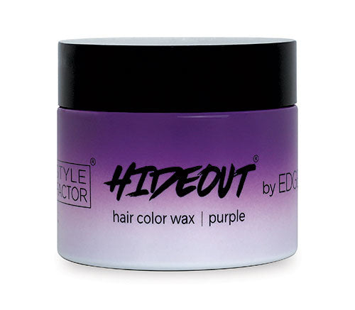 Style Factor - Hideout Hair Color Wax Purple1.7oz
