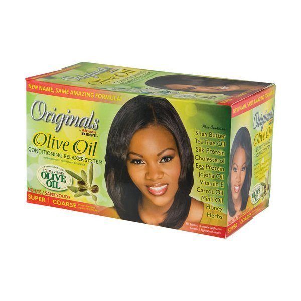 Africa's Best  - Originals Olive Oil Conditioning Relaxer System SUPER