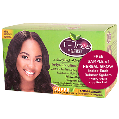 PARNEVU - T-Tree No-Lye Conditioning Relaxer System SUPER