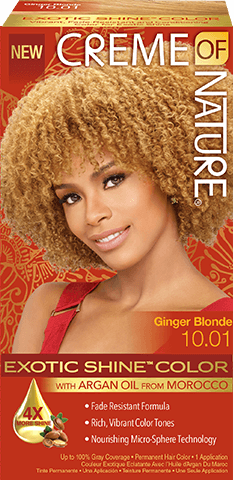 Creme Of Nature - Exotic Shine Color 10.01 Ginger Blonde