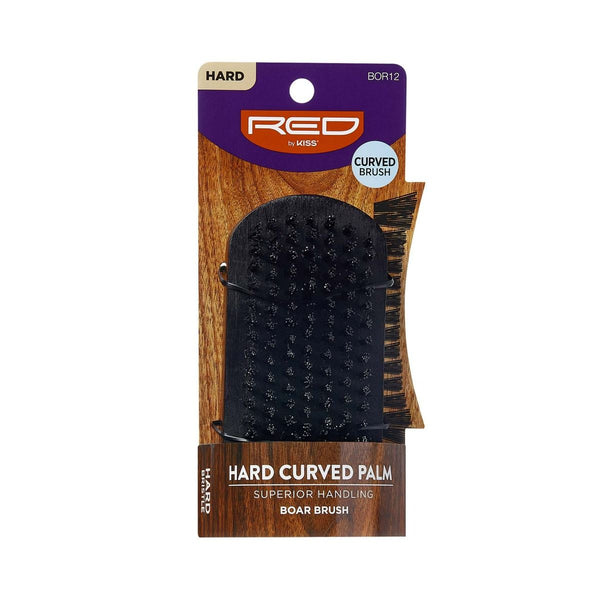 KISS - RED PROFESSIONAL HARD CURVED PM. BRUSH