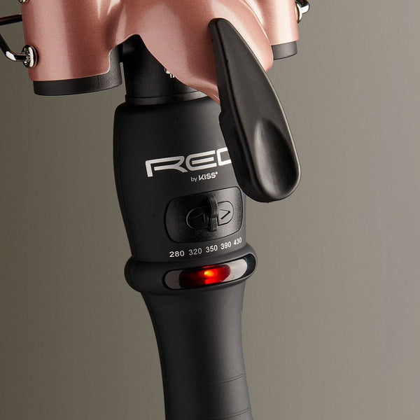 KISS - RED TRIPLE BARREL WAVER 1'