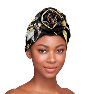 KISS - RED TOP KNOT TURBAN LUXURY